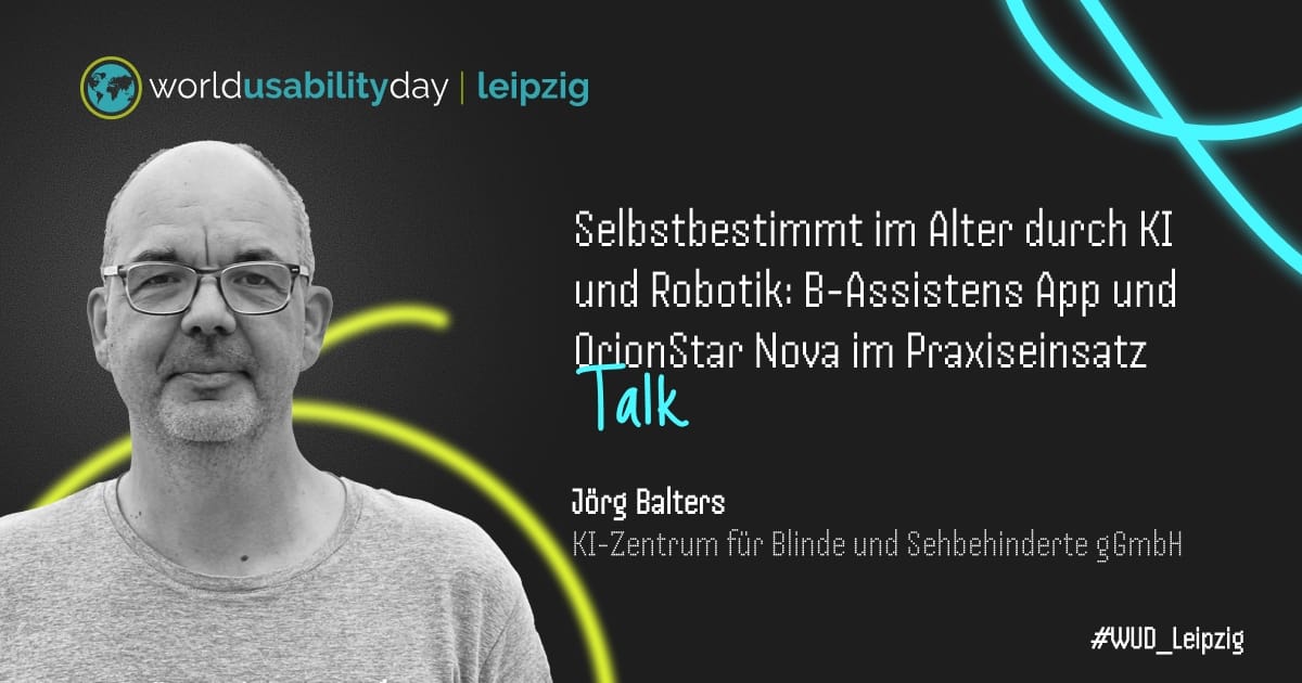 Jörg Balters beim World Usability Day Leipzig